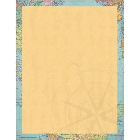 Travel The Map Computer Paper - 6 Each
