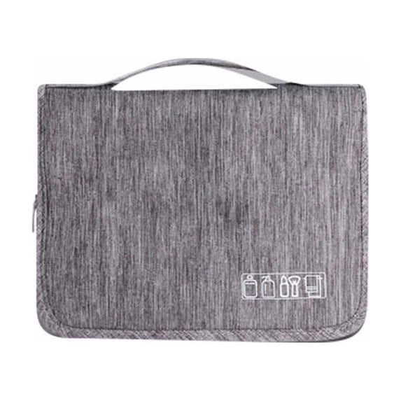 Travel Toiletries Bag Men's Business Trip Large Capacity Portable Makeup Storage Kit with Dry and Wet Separation