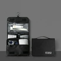Large Capacity Travel Toiletries Bag Men's Business Trip Portable Makeup Kit for Dry and Wet Separation Storage Supplies