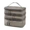 thumbnail image 1 of Travel Toiletries Bags Mesh Toiletry Bag Multi-Layer Cosmetics Storage 22X20X14Cm Large Capacity Portable Sundry Bag Travel Toiletry Bag, 1 of 6