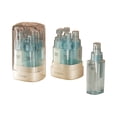 thumbnail image 1 of Travel Toiletries Refillable Bottles Set with Storage Case Blue Leak Proof Empty Lotion Bottles for Business Trips Vacations Home and Outdoor Use One Storage Case Four Pack, 1 of 7