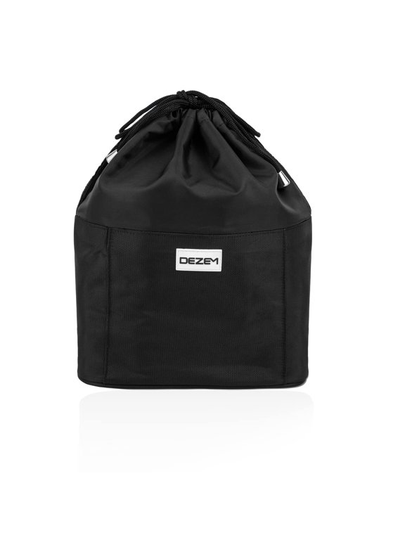 Travel Toiletry Bag, Large Cosmetic Organizer, Lightweight Makeup Pouch, Black