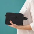 thumbnail image 1 of Travel Toiletry Bag for Men Women - Waterproof Shaving Bag with Handle - Foldable Storage Organizer for Toiletries, Cosmetics, Razors, and Bathroom Essentials, 1 of 7