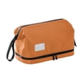 thumbnail image 1 of Travel Toiletry Bag Wet Dry Separation Portable Storage Bag for Business Trip Daily Use, 1 of 6