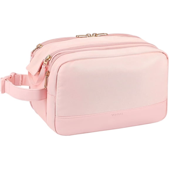 Travel Toiletry Bag for Women, Dopp Kit Water Resistant Shaving Bag for Toiletries Accessories, Small Makeup Organizer Case for Traveling Essentials, Bathroom, ,