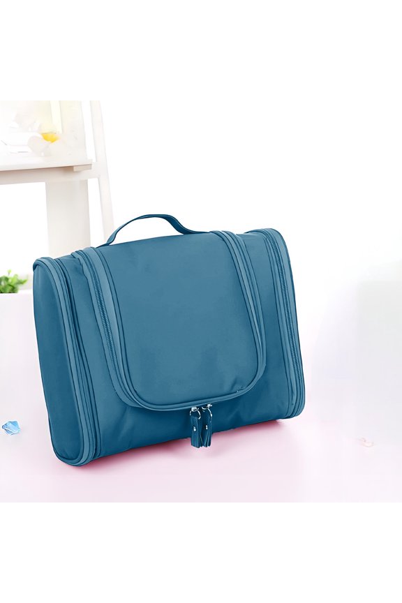 Travel Toiletry Bag for Women, Hanging Toiletry Bag, Travel Cosmetic Makeup Bag Travel Organizer for Accessories, Shampoo, Full Sized Container, Toiletries