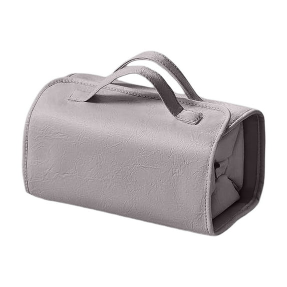 Travel Toiletry Bag with Detachable Compartments - 4 in 1 Roll Up Design for Large Capacity - and Compact Hanging Makeup Bag