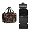 thumbnail image 1 of Travel Toiletry Bag with Metal Hook Large Capacity Cosmetic Bag Toiletry Bags for Travel, Gym, Camping Geometric Shapes and Bold Lines, 1 of 9