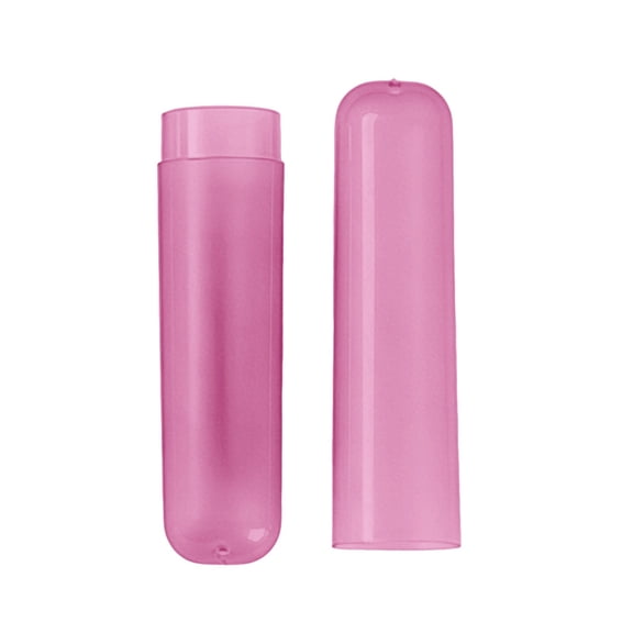 Travel Toothbrush Box Holder, Portable Toothbrush Storage Case Durable Travel Camping Toothbrush Holder Box, Reusable Toothbrush Tube Protector Case for Outdoor Camping, Trips, 1Pc(Pink,7.8x1")