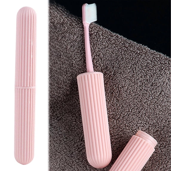 Travel Toothbrush Case,Toothbrush Containers,Portable waterproof Toothbrush Holder for Travel/Camping/School/Home.