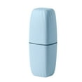 thumbnail image 1 of Travel Toothbrush Holder Case, 2 in 1 Holder & Rinse Cup with Cover, Portable Large Capacity Mouthwash Cup, Heavy Duty Travel Toothbrush Holder With Cover, for Travel, Camping, Trip,Blue, 1 of 3