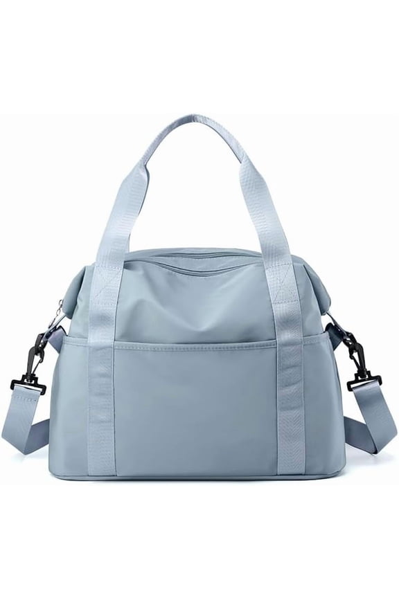 Travel Tote Bag Weekend Bag Sports Gym Yoga Bag Travel Tote Bags for Women with Trolley Sleeve Nylon Tote Purse