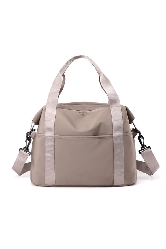 Travel Tote Bag Weekend Bag Sports Gym Yoga Bag Travel Tote Bags for Women with Trolley Sleeve Nylon Tote Purse