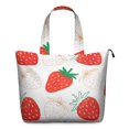 thumbnail image 1 of Travel Tote for Women,Travel Duffel Bag Airplane Duffel Strawberry Large Gym Tote Bag for Weekend Getaways, 1 of 5