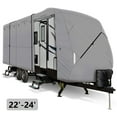 thumbnail image 1 of Travel Trailer RV Cover 22'-24', Heavy Duty Non-Woven, Weatherproof & Sun Protection, 1 of 5