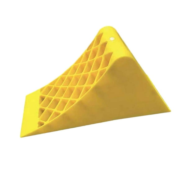 Travel Trailers RV Car Wheel Chock Stopping Device Triangle Base Durable Versatile Tool Portable for Motorhome Campervan 39x16x18cm