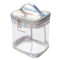 Travel Transparent Makeup Bag Wash Bag Multifunctional Large Capacity Storage Organizer for Cosmetics and Toiletries