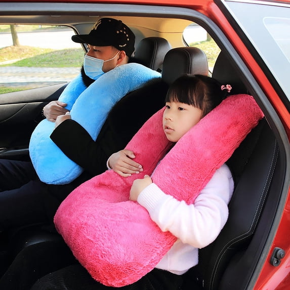 Travel U-Shaped Neck and Body Pillow for Car Sleeping and Reading, Comfortable Travel Pillow for Long Trips