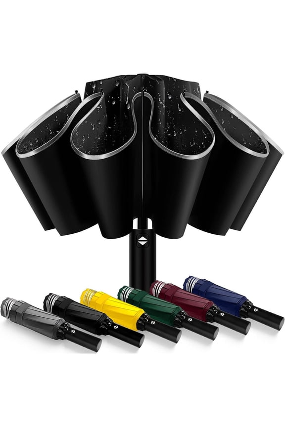 Travel Umbrella, Compact, Strong and Light, Automatic Folding, Premium Grip
