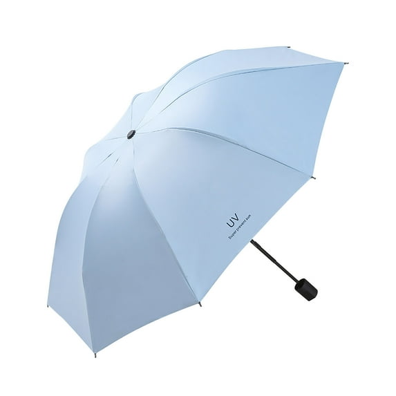 Travel Umbrella Purse with Case Compact, Windproof Portable Parasol, Automatic Folding Umbrella - Windproof and Waterproof Design, Reverse Inverted Technology, Compact 26cm Length, 8 Ribs, 260g Weight