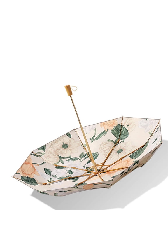 Travel Umbrella,Small Compact Portable Umbrella for Sun Rain,Windproof Parasols for w/ 99% for for Wo
