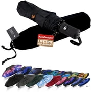 Travel Umbrella Windproof Automatic Umbrellas Small Compact UV Sun Protection Factory Outlet Umbrella