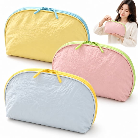 Travel Underwear Organizer Bag, 3-in-1 Travel Underwear Organizer Bag for Bras Panty Socks