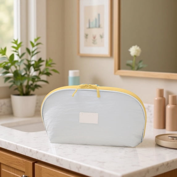 Travel Underwear Organizer, Large Capacity Bra & Panty Storage Bag, Portable Wash Pouch with Zipper, 10.63x6.89x4.33in Luggage Packing Cube