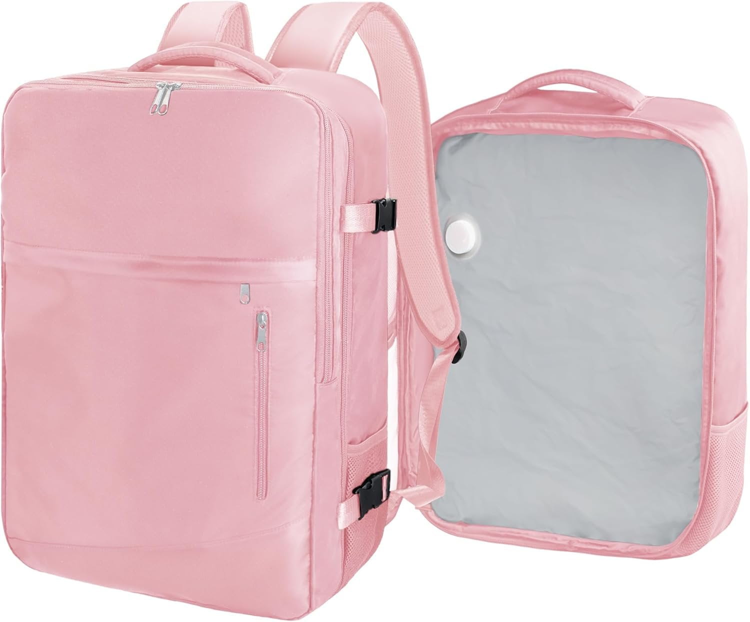 Travel Vacuum Backpack, 60L Seal Compression Air Vac Bag with Travel ...