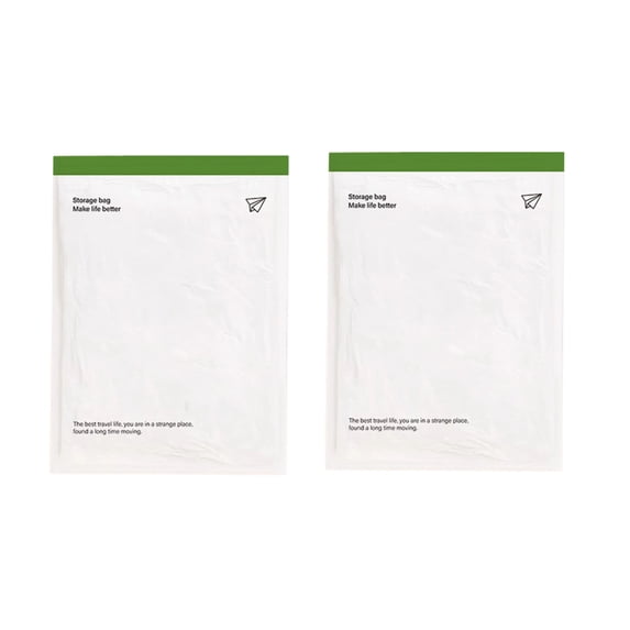 Travel Vacuum Storage Bags Pack of 2 for Luggage Clothing Storage