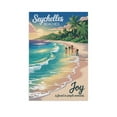 thumbnail image 1 of Travel Wall Decor Seychelles Beaches Inspirational Motivational Poster for Home Office Classroom Yoga Meditation Dorm Use Print Poster, 1 of 8
