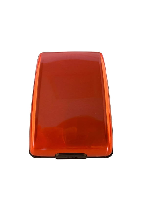 Travel Wallet,Passport,Aluminum Alloy Wallet Multifunctional Card Pack Aluminum Bank Card Pack Fashion Wallet,Passport Holder for Travel Essentials(Orange 4in)