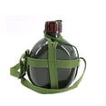 thumbnail image 1 of Travel Water Bottle 1L/3L Aluminum with Shoulder Strap for Camping Hiking Food Grade Leak Proof, 1 of 6