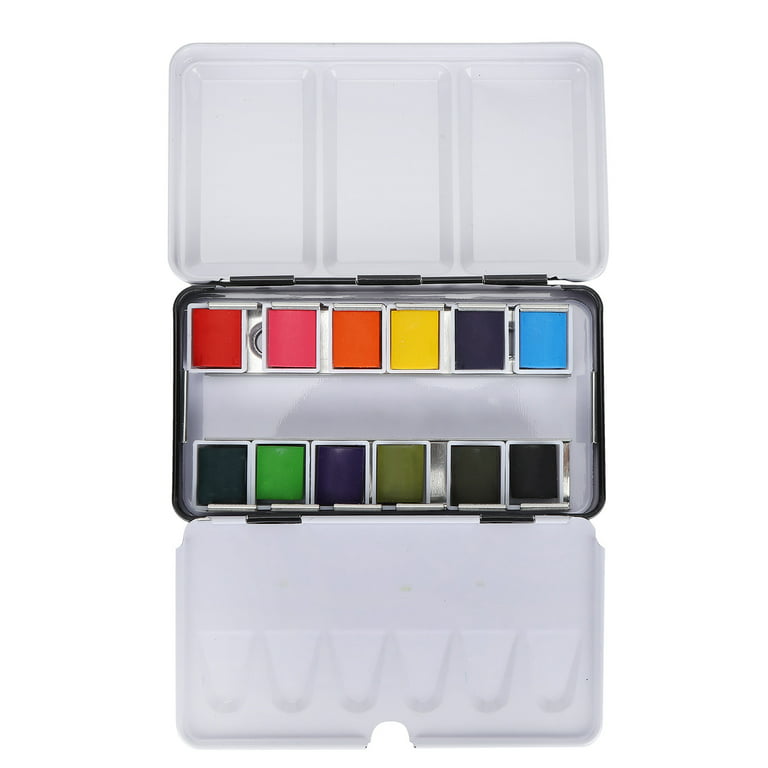 Travel Watercolor Set, Watercolor Paint Set Portable With Box For