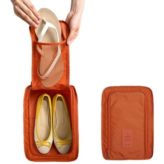 Travel Waterproof Multi function Storage Shoe Case Convenient Shoe Storage Bag Foldable Hand held Small Shoe Bag