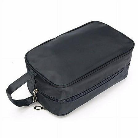 Travel Waterproof Toiletries Bag Wash Shower Organizer Kit Case Handy Carry Tote for Men,Black