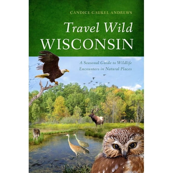 Travel Wild Wisconsin : A Seasonal Guide to Wildlife Encounters in Natural Places (Paperback)