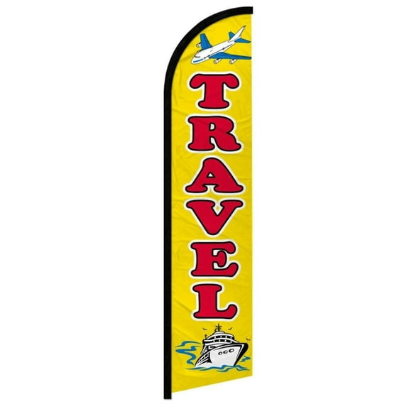 Travel Windless Banner Flag