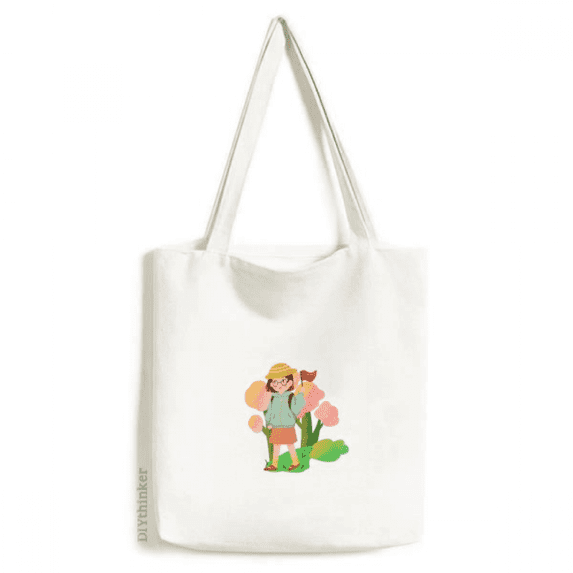 Travel Wizzard Pathfinding Guide Excursion Tote Canvas Bag Shopping Satchel Casual Handbag