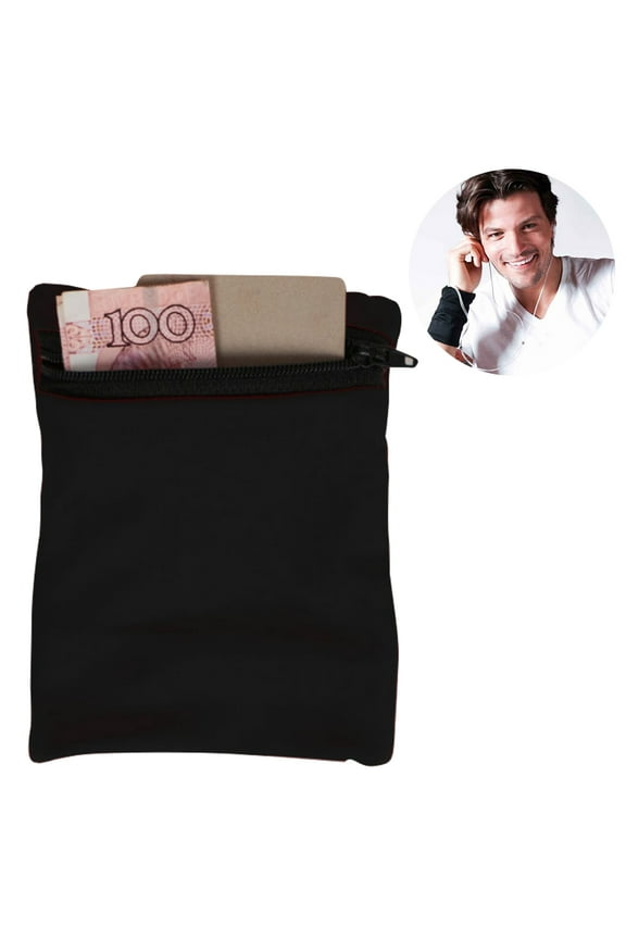 Travel Wrist Wallet Pouch With Zipper Pocket For Cash, Cards, Money. Made For Travel, Running, Walking & Hiking