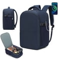 thumbnail image 1 of Travel backpack, carry on bag,waterproof lightweight backpack for men & women, laptop backpack with charging port & trolley sleeve, 1 of 7