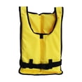 thumbnail image 1 of Travel-friendly Foldable Buoyancy Vest with Single Adjustable Strap, Lightweight Safety Life Jacket for Swimming and Boating, Water Sports Gear, Yellow, 1 of 9