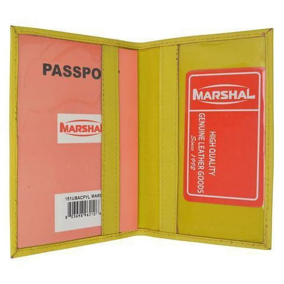 Travel genuine leather Passport Holder Travel Accessory USA imprinted