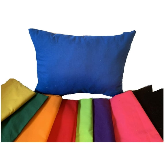 Travel pillow, small cotton/polyester pillow, various colors, child/adult small pillow, lumbar, chemo, flannel, fleece