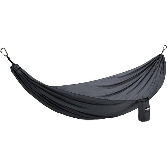 TravelNest Hammock & Straps Combo - Portable Hiking and Camping Hammock with Straps Included - Travel Hammock for Camping, Hiking, Backpacking, a Festival, or The Beach - Moss