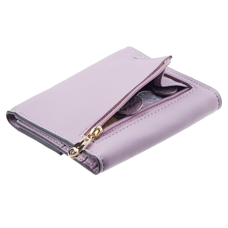 Wallet for Women,Trifold Snap Closure Small Wallet,Credit Card