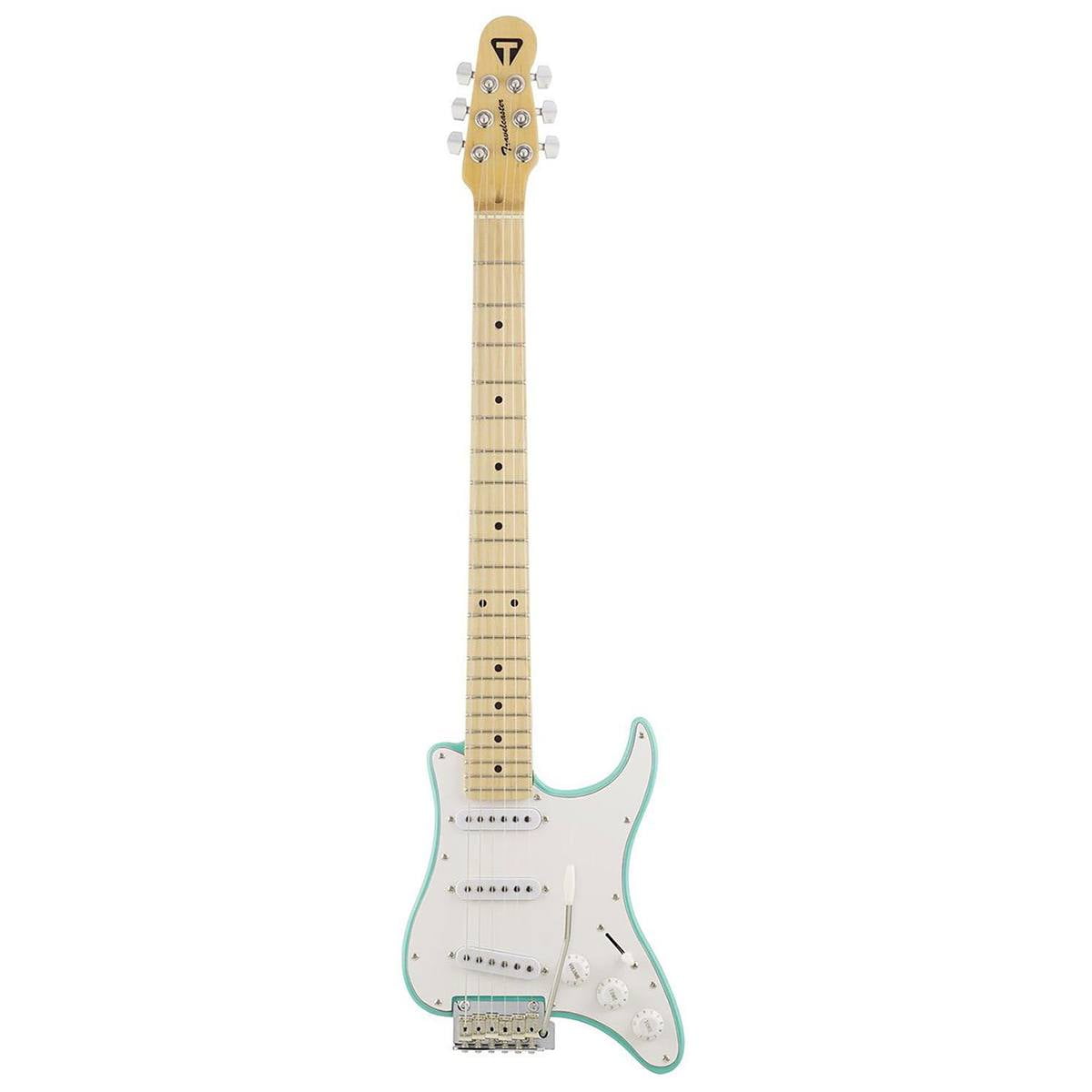 トラベラーギター Travelcaster Deluxe Surf Green Traveler Guitar Travelcaster Deluxe Electric Guitar (Surf