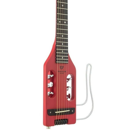 Traveler Guitar Ultra-Light Acoustic-Electric Travel Guitar Red