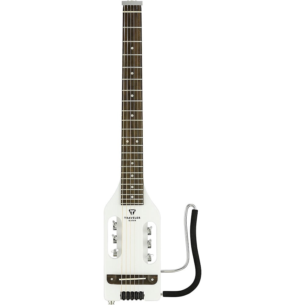 Traveler Guitar Ultra-Light Acoustic Travel Guitar White
