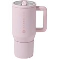 Traveler Modern 40 oz Tumbler with Handle & Simple Flip Straw Car
